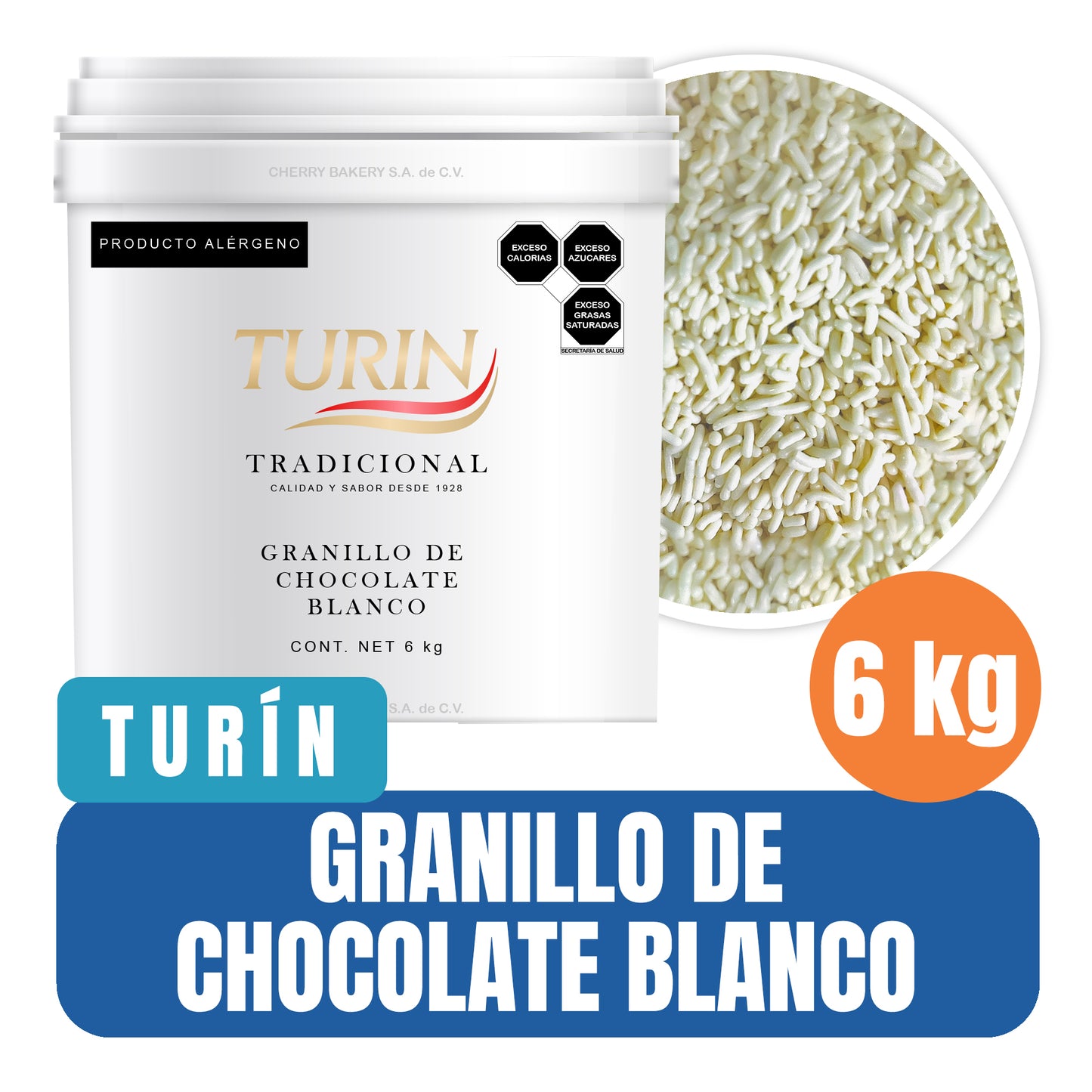 Granillo de chocolate Turín