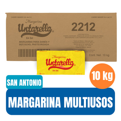 Margarina Untarella para panificación y repostería