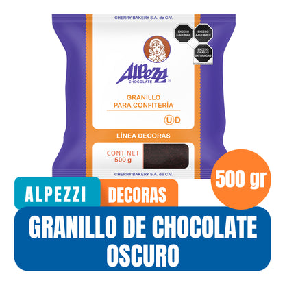 Granillo de Chocolate Alpezzi Para Decoración