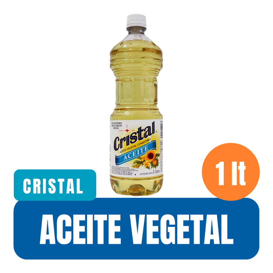 Aceite Vegetal Cristal Varios Tamaños