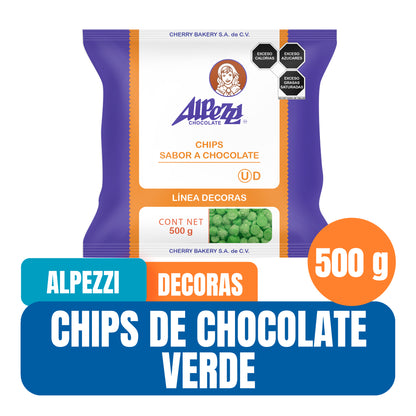 Chips de Chocolate Alpezzi Para Decorar