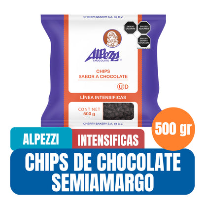 Chips de Chocolate Alpezzi Intensificas