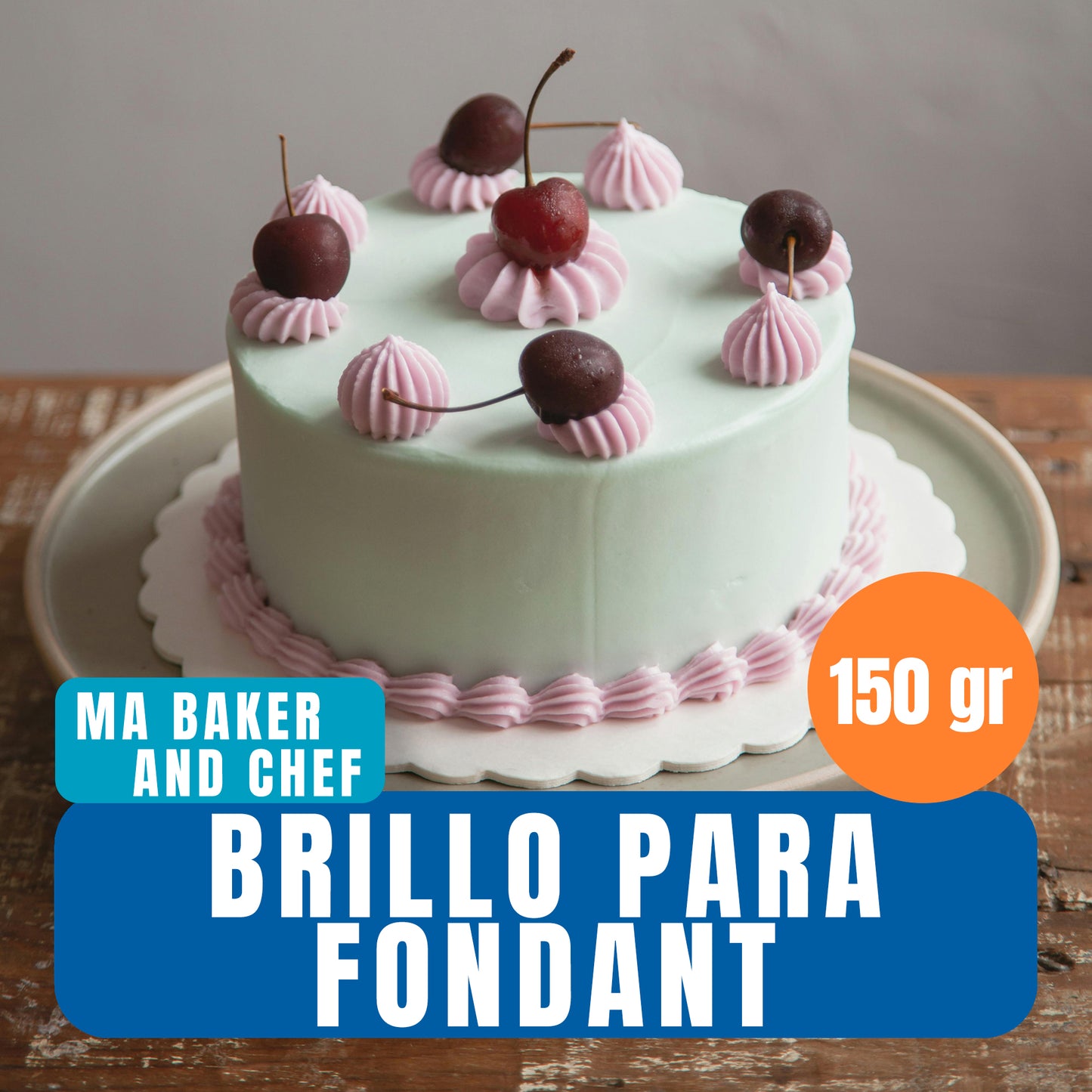 Brillo para fondant