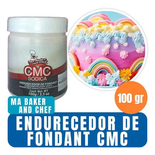 Endurecedor para fondant CMC