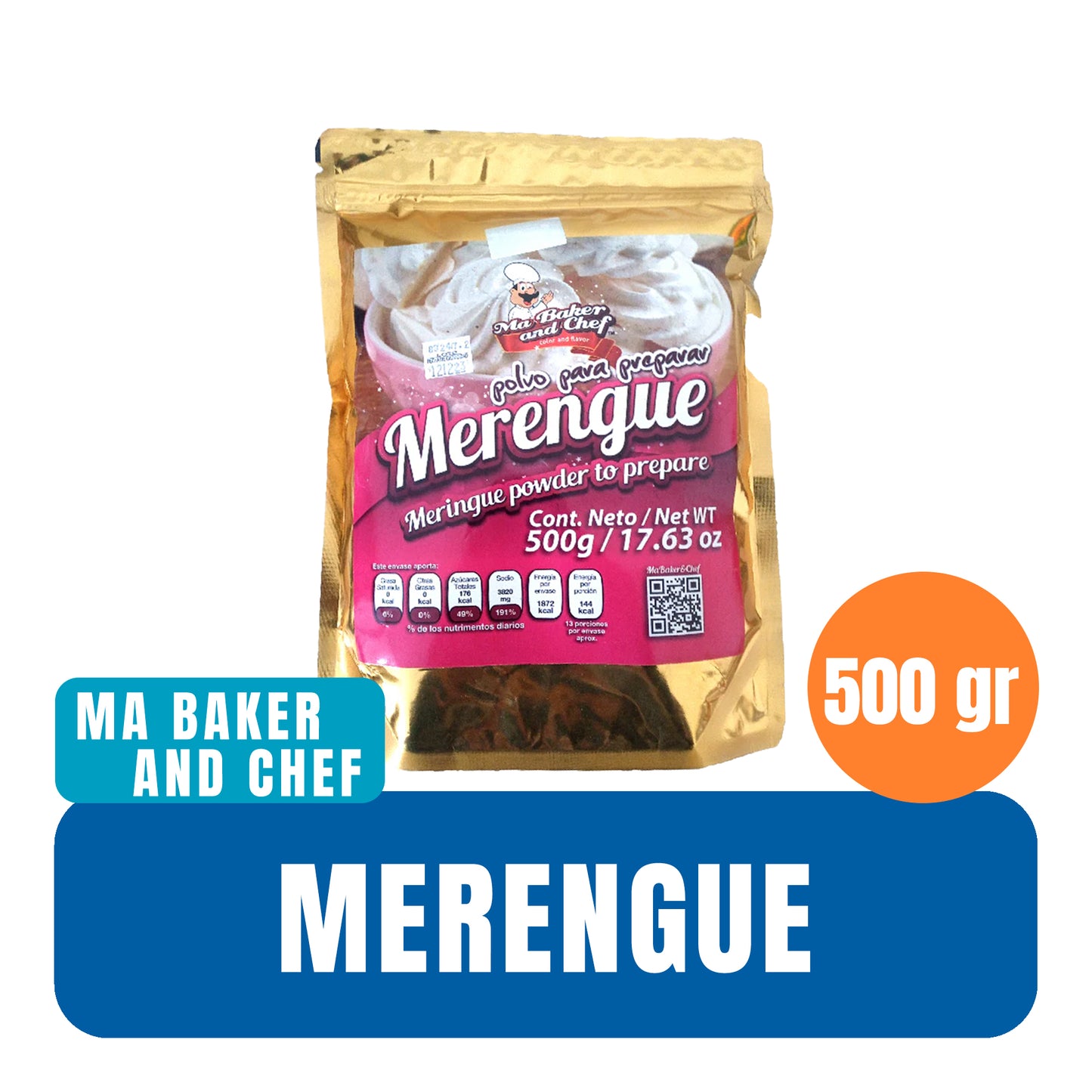 Merengue en polvo