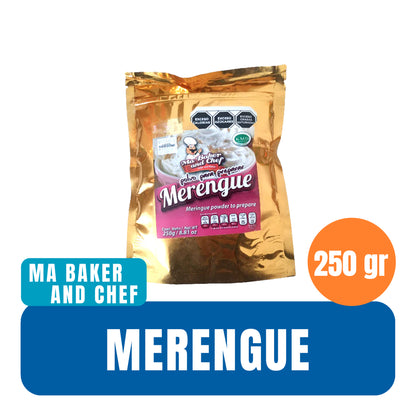 Merengue en polvo