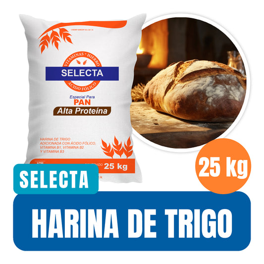 Harina de Trigo Selecta 25 kg