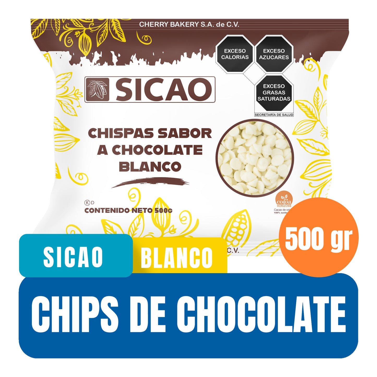 Chips de Chocolate Sicao